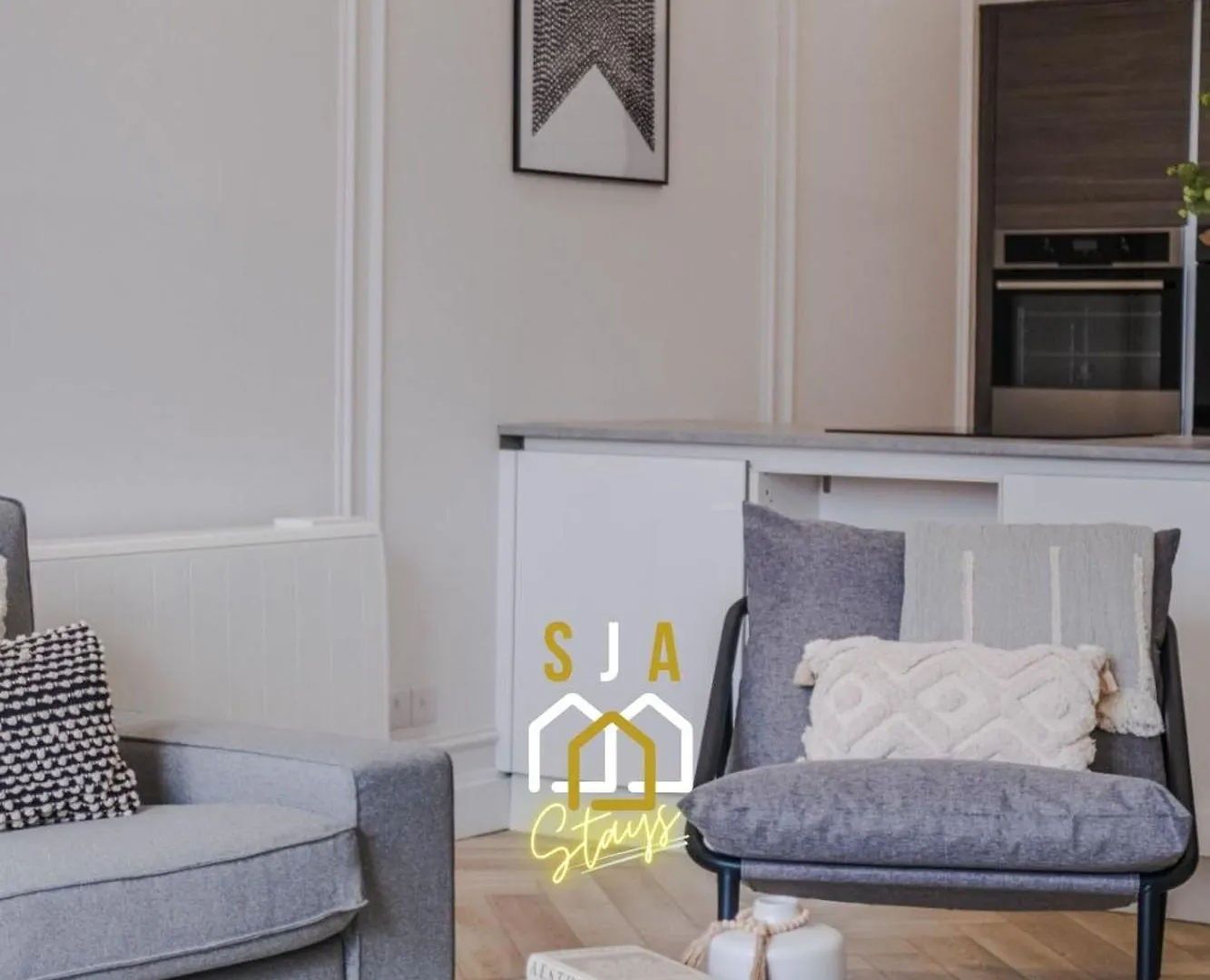 Bastille Stay - Sja Stays - Luxury 2 Bed Apartment 애버딘 0*,